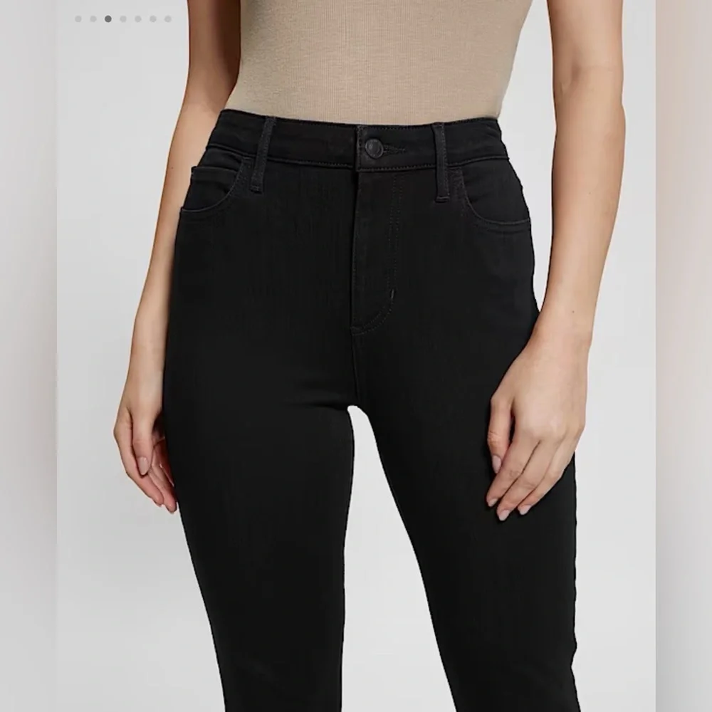 New Guess Y2K Classic Black Skinny Jeans size 24